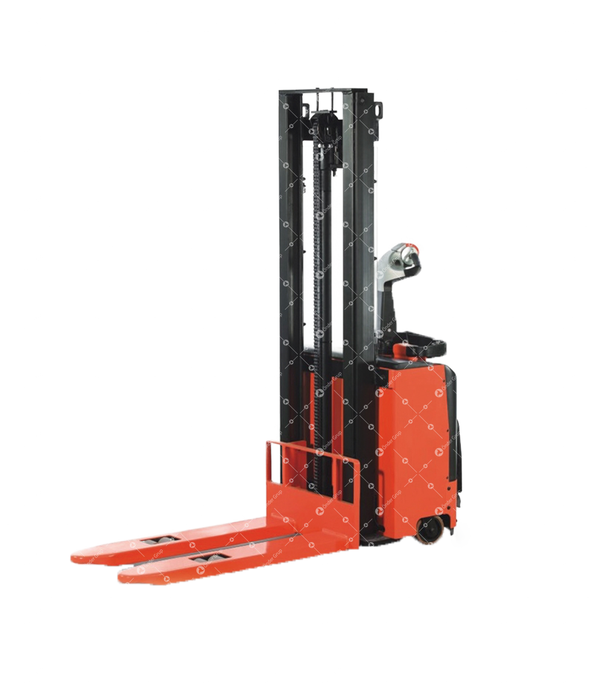 Battery Powered Stacker 1200 Kg Capacity 3600 Mm Lifting Height