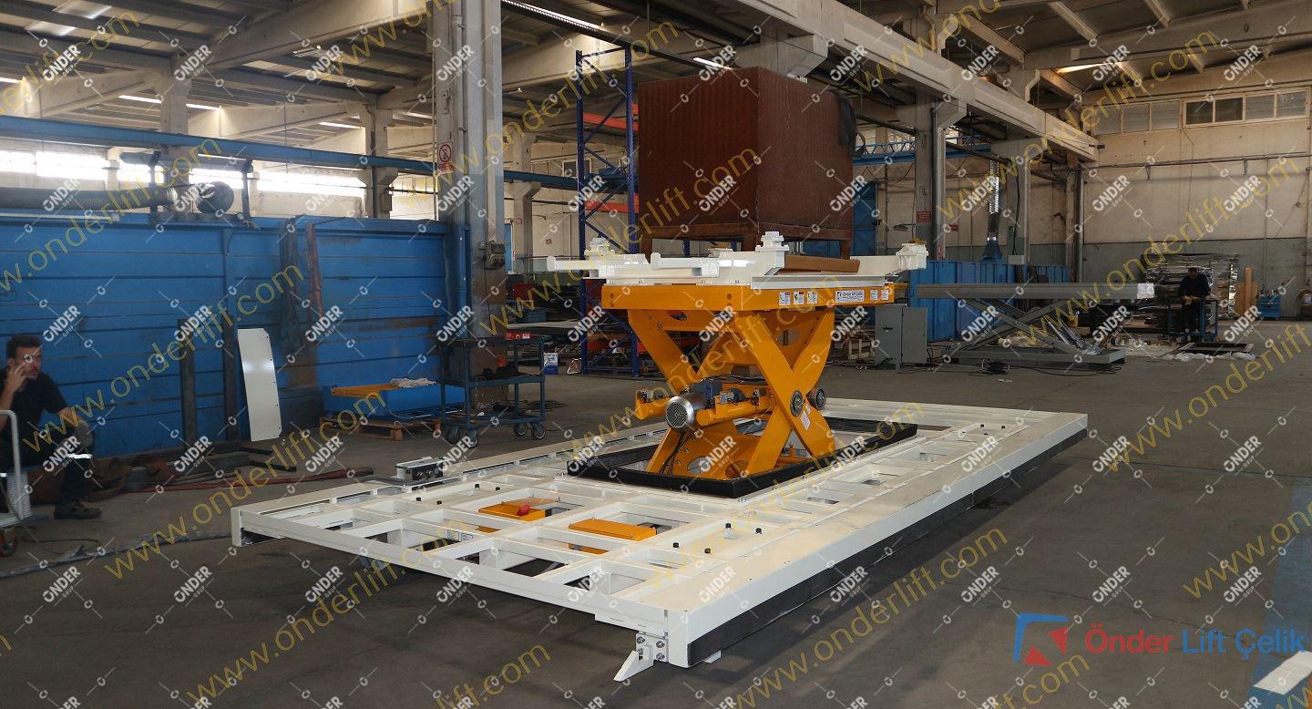 Ball Screw Scissor Lift Table