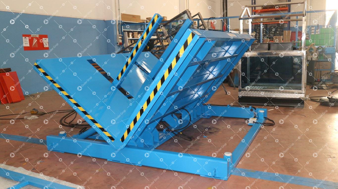 Tilting Table with Clamp Equipment