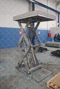 Stainless Steel Double Scissor Lift Table