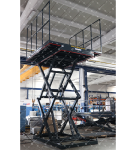 Scissor Lift – Extended Upper Table