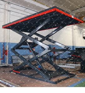 Double Scissor Lift Table – Shot Bolts