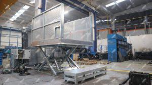 Hot-Dip Galvanised Single Scissor Lift Table