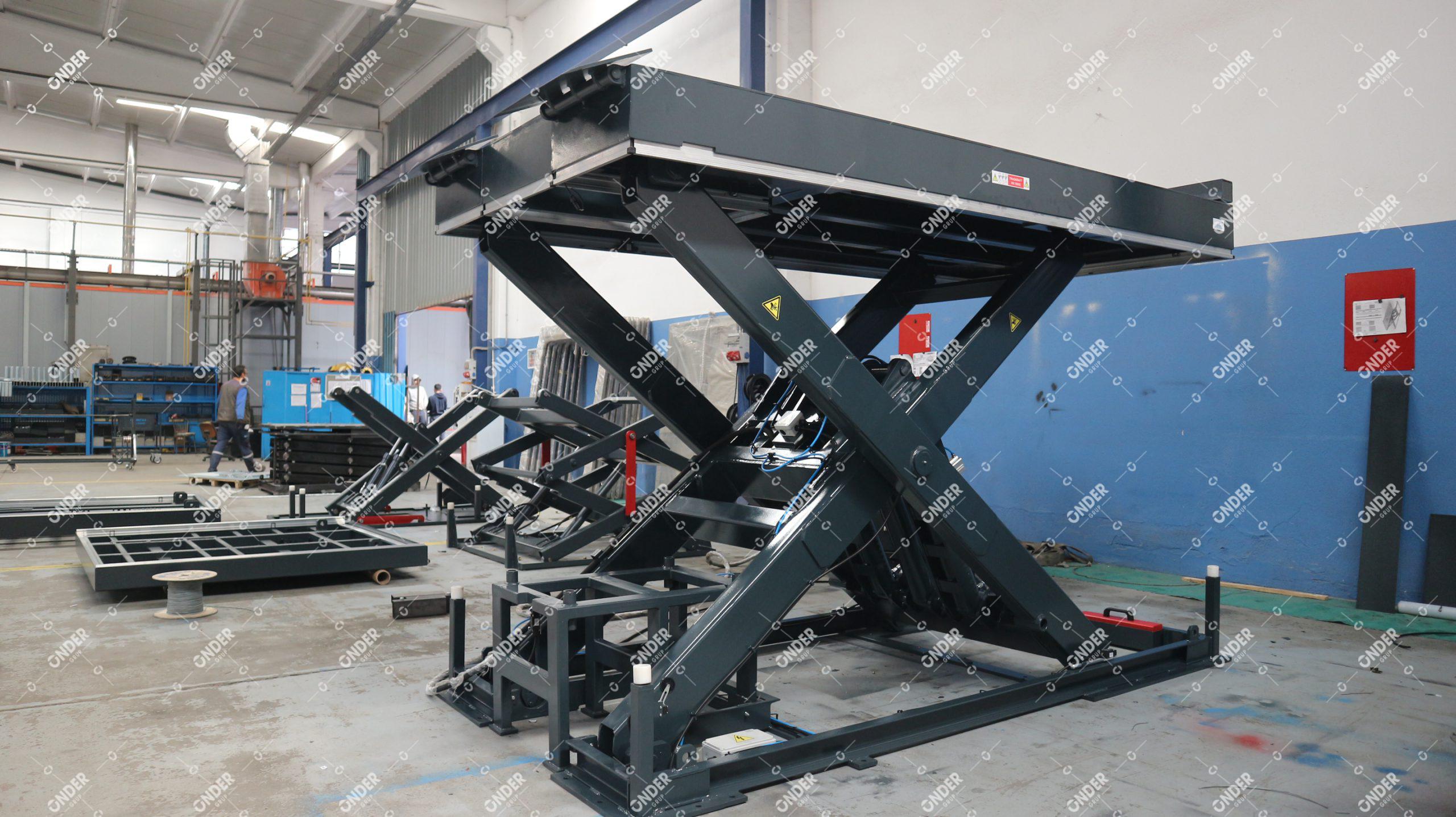 Single Scissor Lift Table – Forklift Service Lift